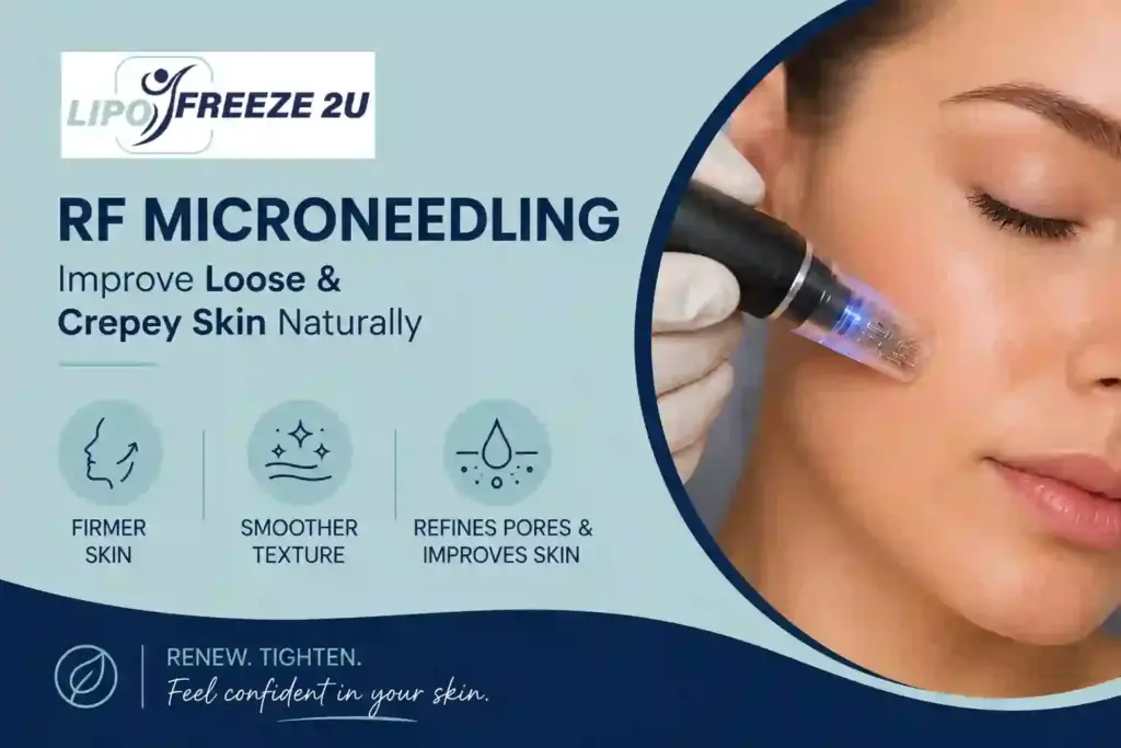Can RF Microneedling Help Improve Loose and Crepey Skin South Yorkshire?